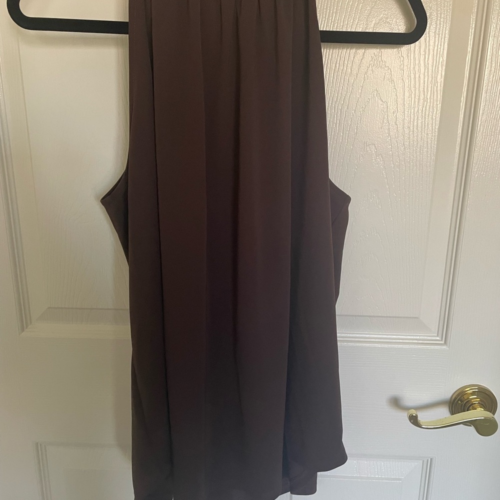 Ann Taylor Brown Blouse